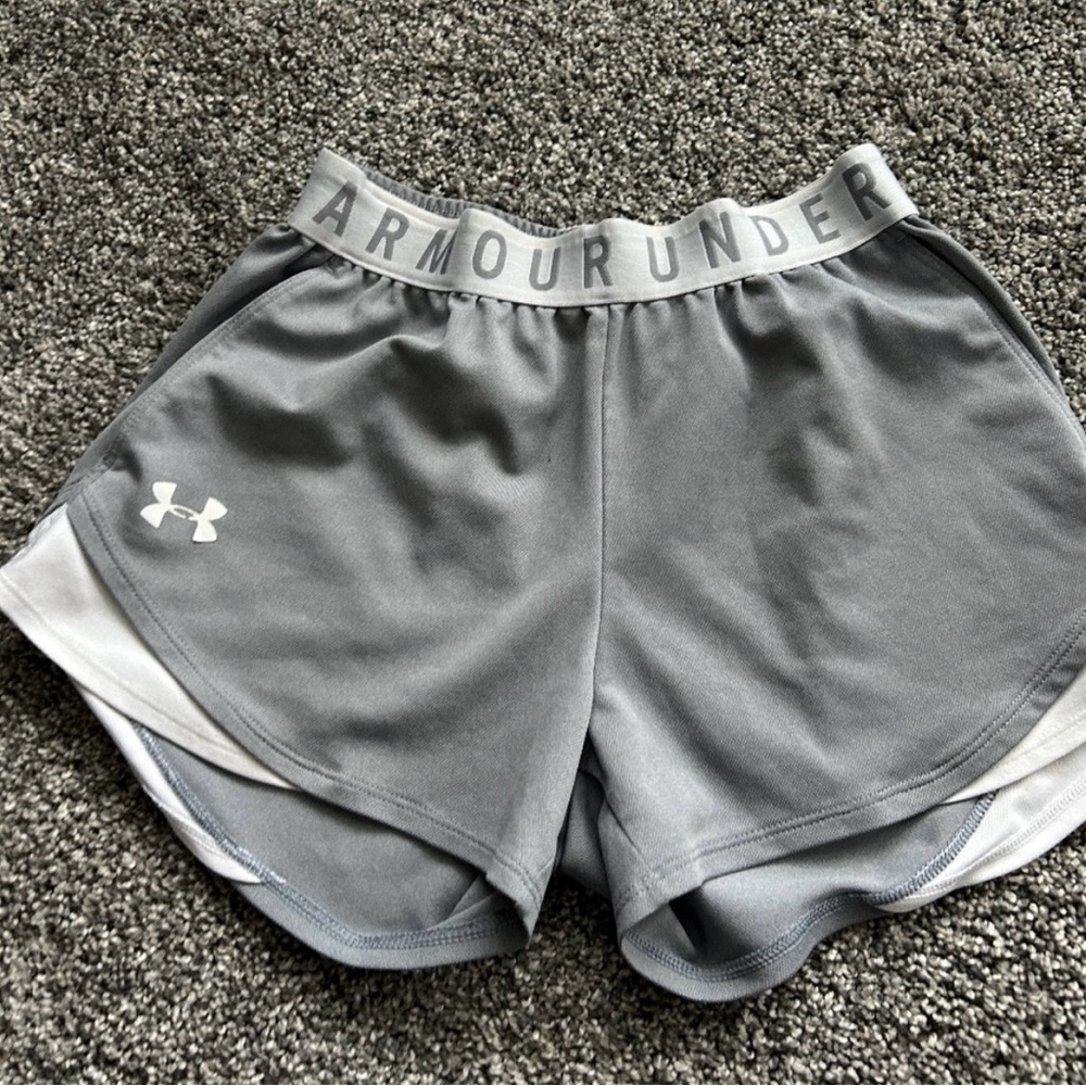 Under Armour Gray Athletic Shorts